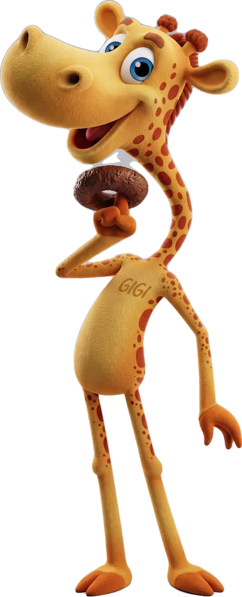 Gigi the giraffe, Poppins character rebuilt by Good Timbers