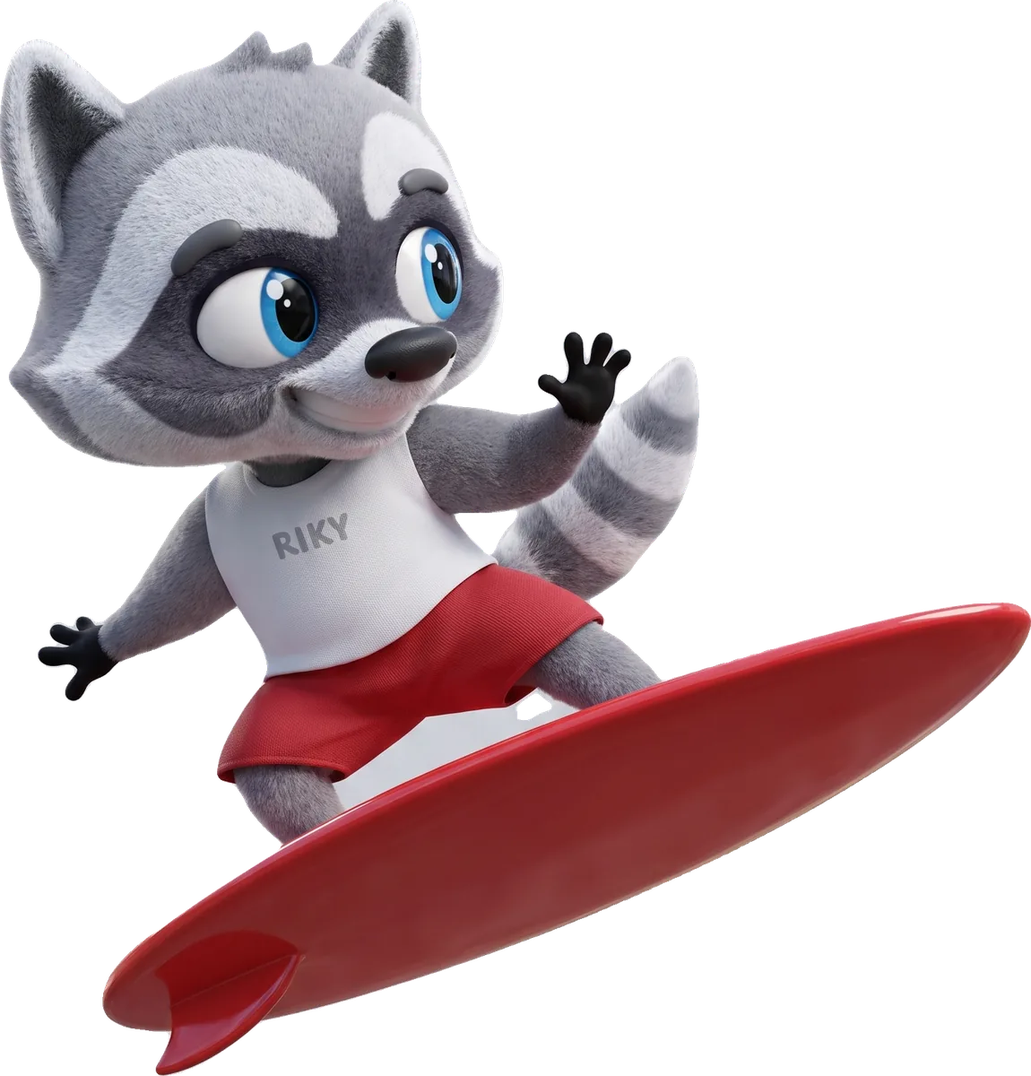 Riky the raccoon, Poppins character rebuilt by Good Timbers